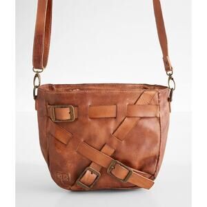 Bed Stu Shenzi Leather Purse Shoulder Bag Brown Designer Bag Crossbody